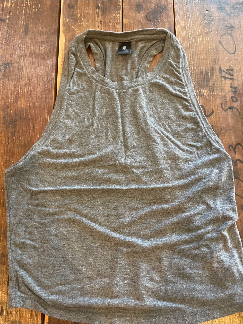Gray Slightly Buddha Bamboo Blend Tank